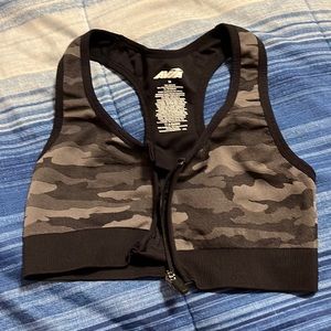 Avia Front Zipper Sports Bra